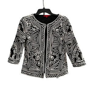 Joni B Jacket Womens 3/4 Sleeve  Size S